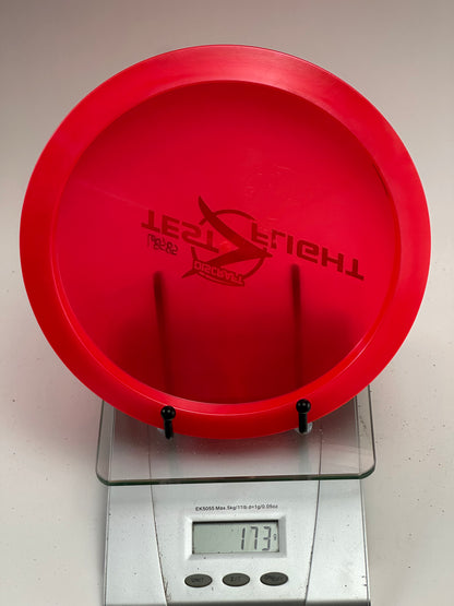 Discraft Undertaker Z Line Test Flight Fairway Driver - Transparent Red