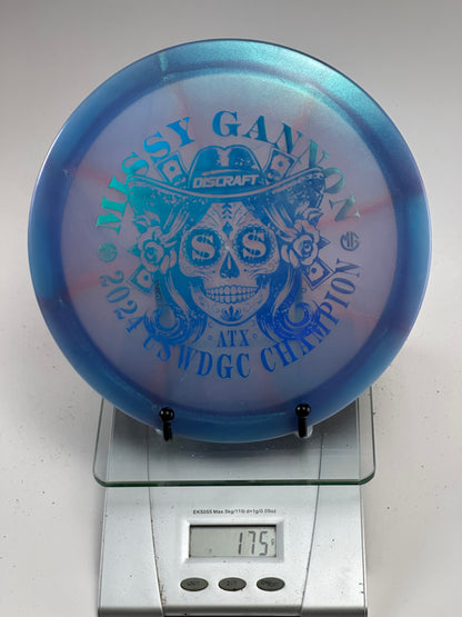 Discraft Undertaker Z FLX Missy Gannon 2024 USDWGC Skull Stamp