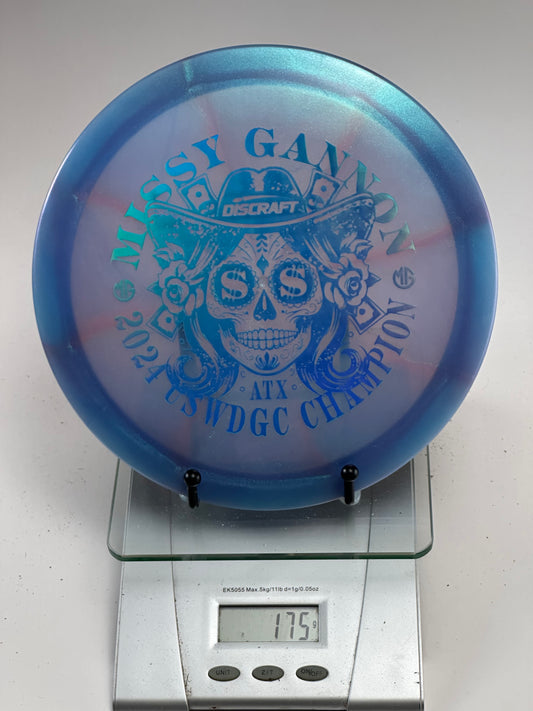 Discraft Undertaker Z FLX Missy Gannon 2024 USDWGC Skull Stamp