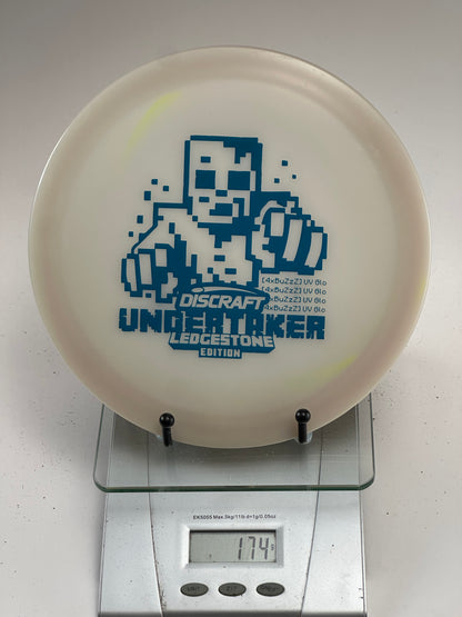 Discraft Undertaker UV Glo Z (Ledgestone) - Pixel Robot Stamp
