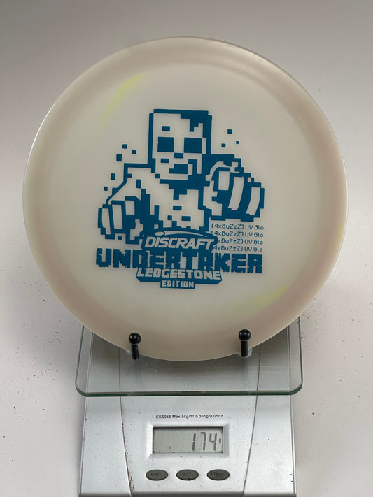 Discraft Undertaker UV Glo Z (Ledgestone) - Pixel Robot Stamp