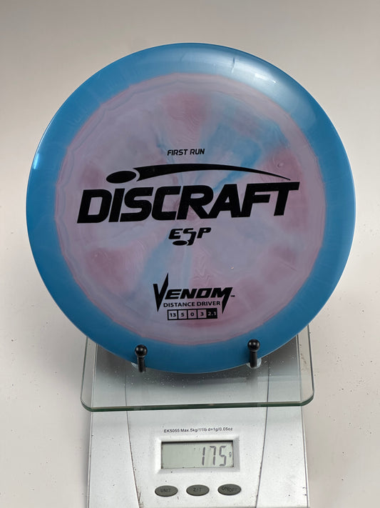 Discraft Venom ESP (First Run) Swirly Blue/Purple Distance Driver