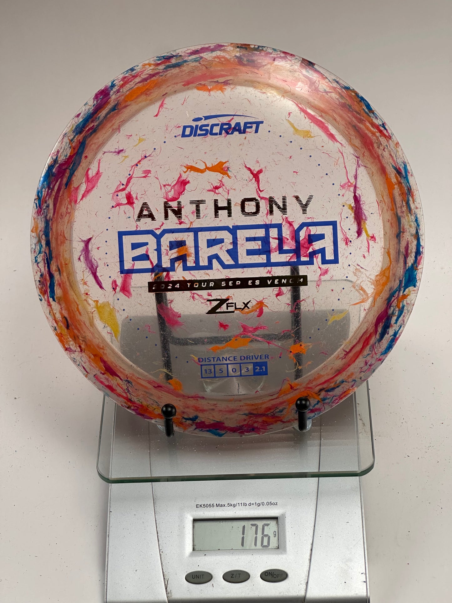 Discraft Venom Z FLX – Anthony Barela 2024 Tour Series (Swirly)