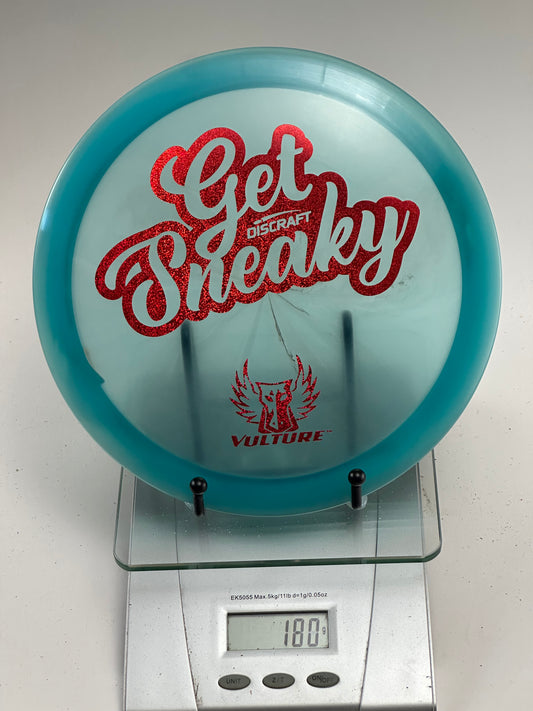 Discraft Z Vulture – Get Sneaky Foil Stamp (Translucent Blue)