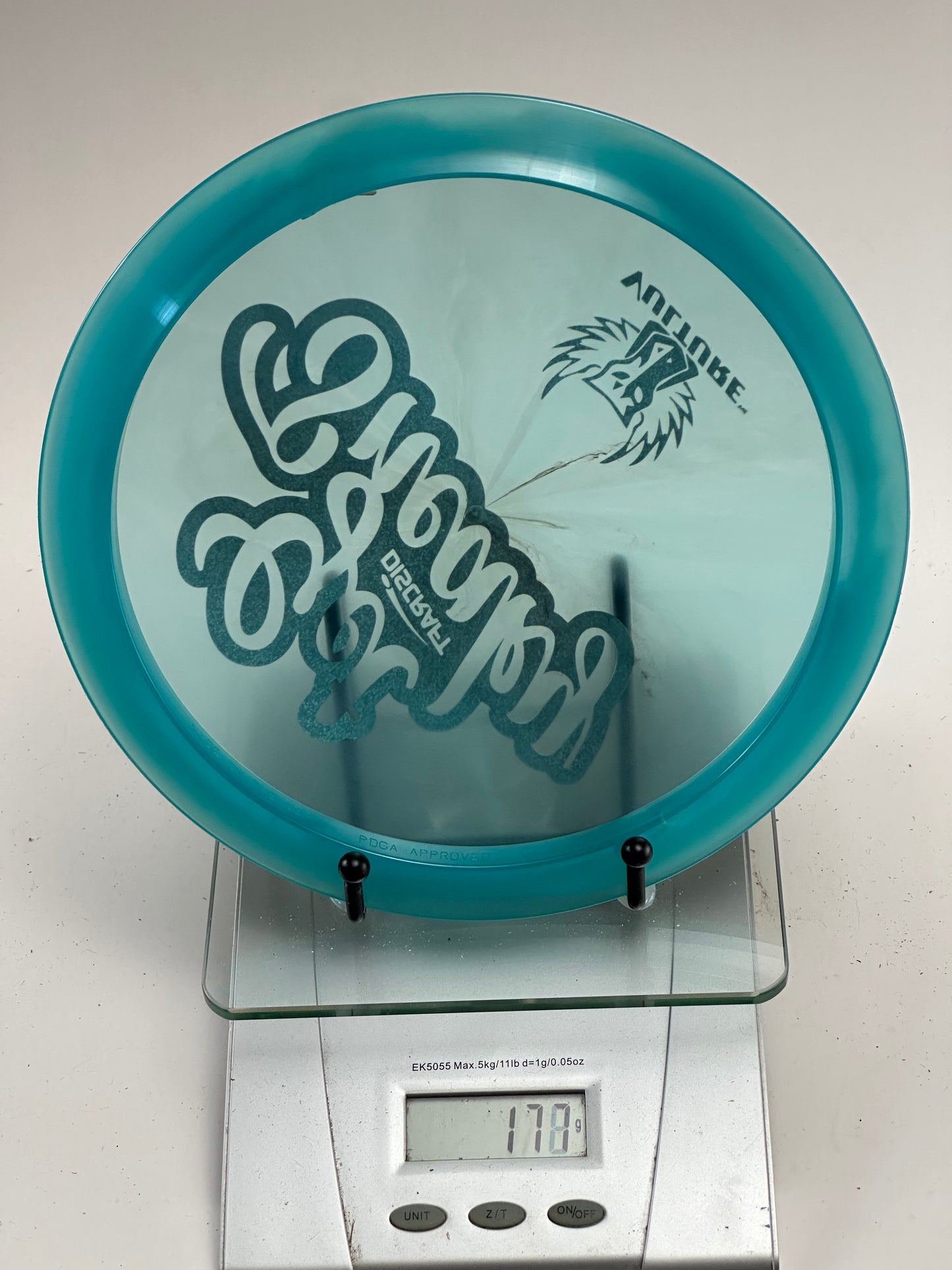 Discraft Z Vulture – Get Sneaky Foil Stamp (Translucent Blue)