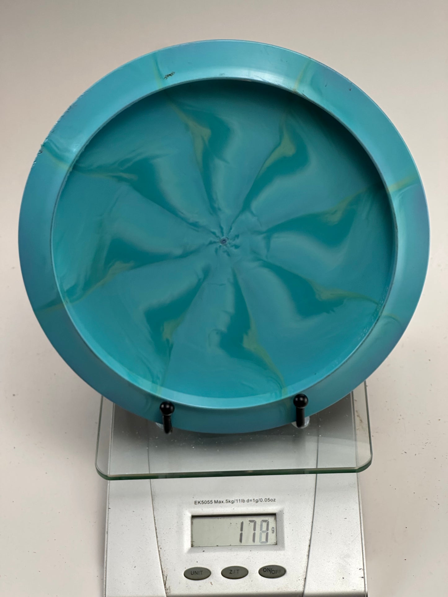 Discraft Z Vulture – Aqua Blue Swirl Special Foil Stamp