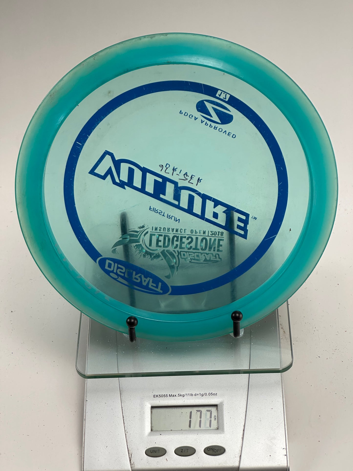 Discraft Vulture Z (First Run) 2018 Ledgestone Open Gold Foil