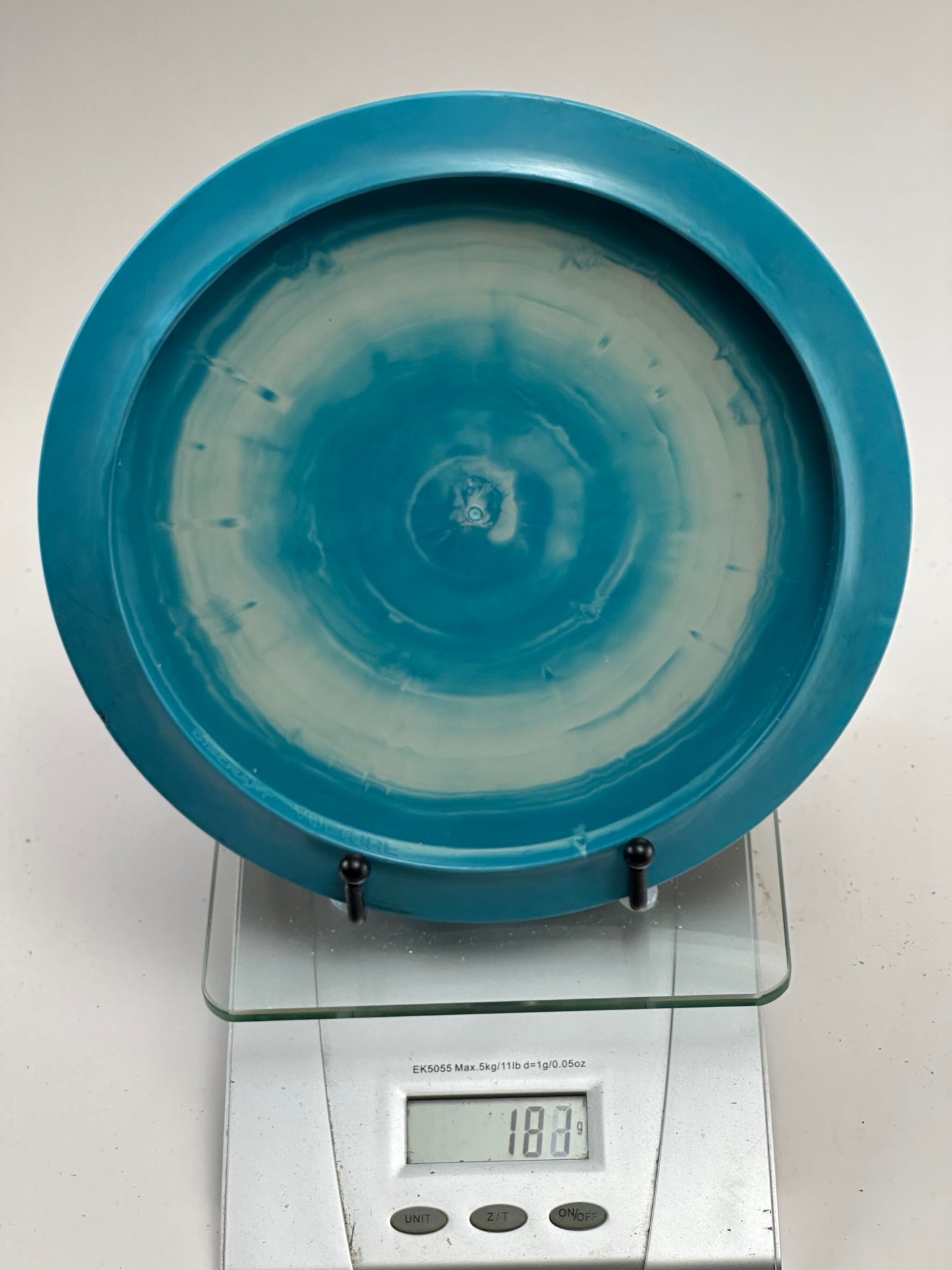 Discraft ESP Vulture Fairway Driver - Blue Swirl w/ Gold Discraft Stamp