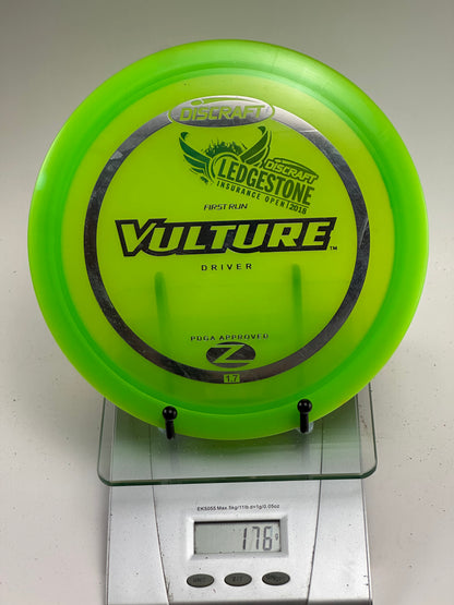 Discraft Vulture Z (First Run Ledgestone 2018) Bright Green