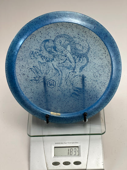 Discraft Jawbreaker Vulture (178g) Blue Speckle w/ Dragon-Serpent Stamp