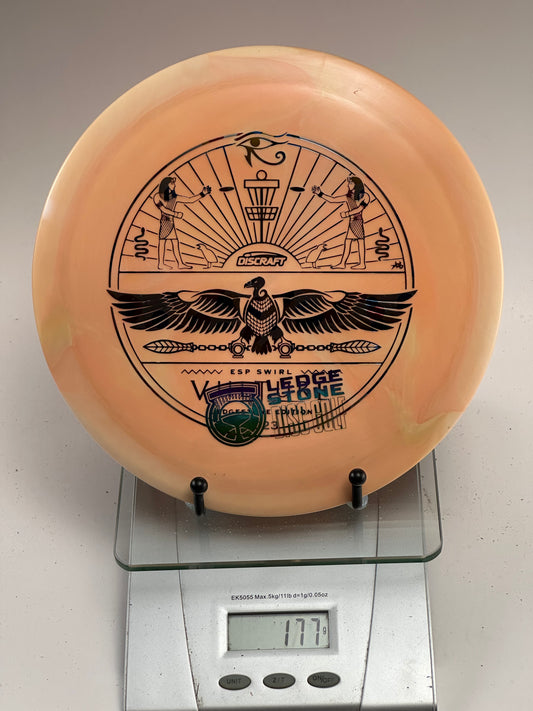 Discraft ESP Swirl Vulture 2023 Ledgestone Edition (Egyptian) 177g