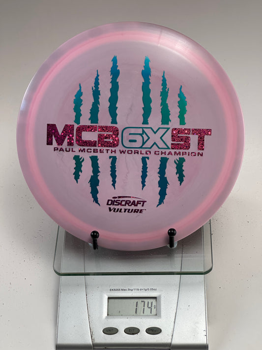 Discraft Z Vulture — McBeth 6X World Champion Stamp (Pink)