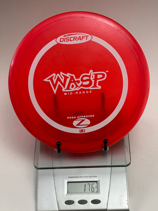 Discraft Z Wasp Midrange (Red, White Stamp) 176g