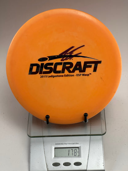 Discraft ESP Wasp 2015 Ledgestone Edition Midrange - Orange/Black