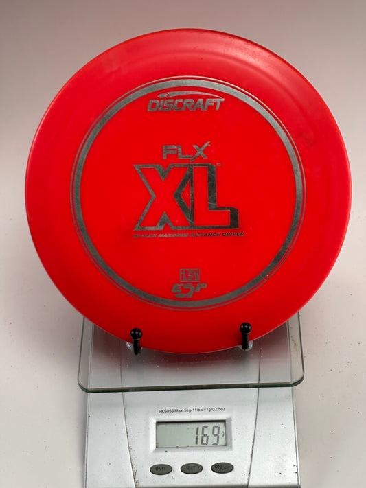 Discraft XL FLX ESP Distance Driver - Red w/ Silver Stamp