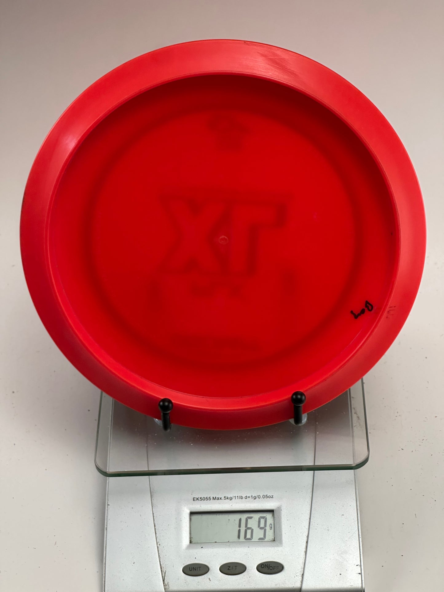 Discraft XL FLX ESP Distance Driver - Red w/ Silver Stamp