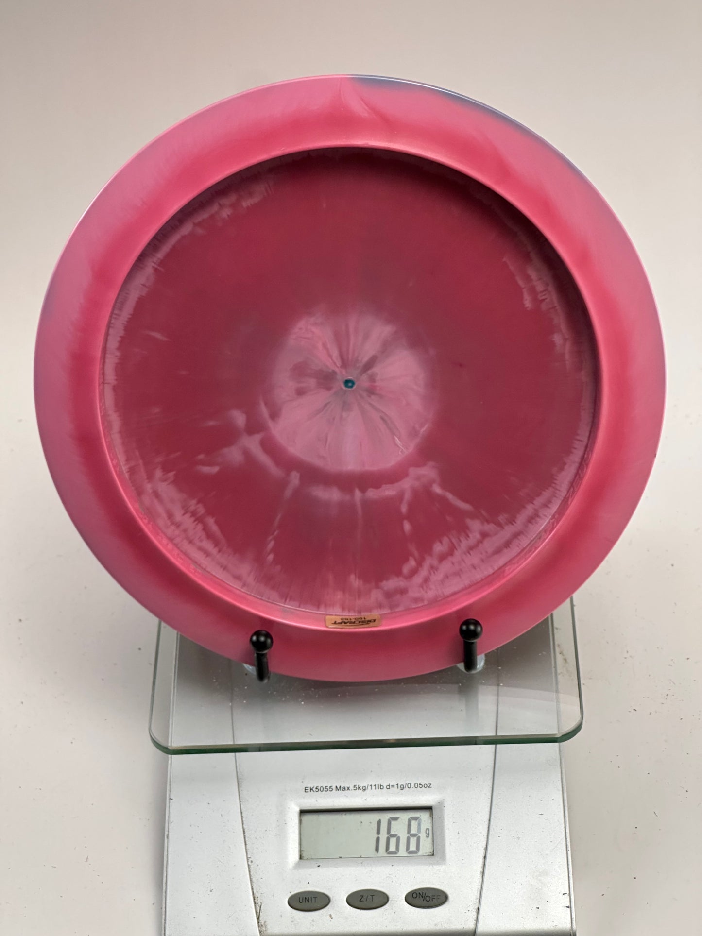 Discraft ESP Zeus — Pink Swirl, No Visible Stamp (165–168g)