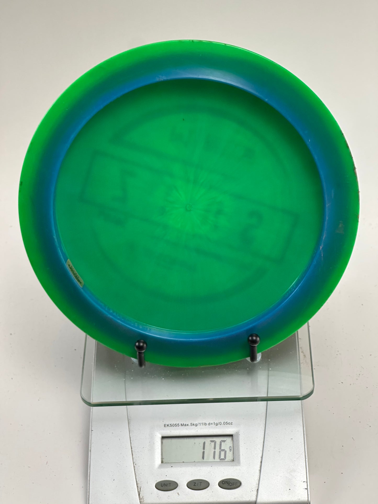 Discraft ESP First Run Zeus Distance Driver, Green w/ Rainbow Star Stamp (175g)