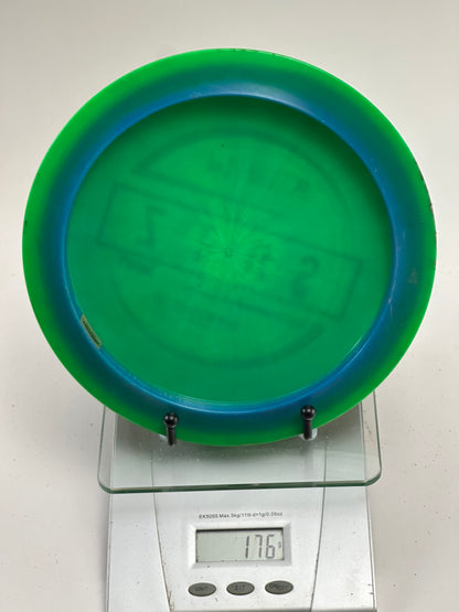 Discraft ESP First Run Zeus Distance Driver, Green w/ Rainbow Star Stamp (175g)