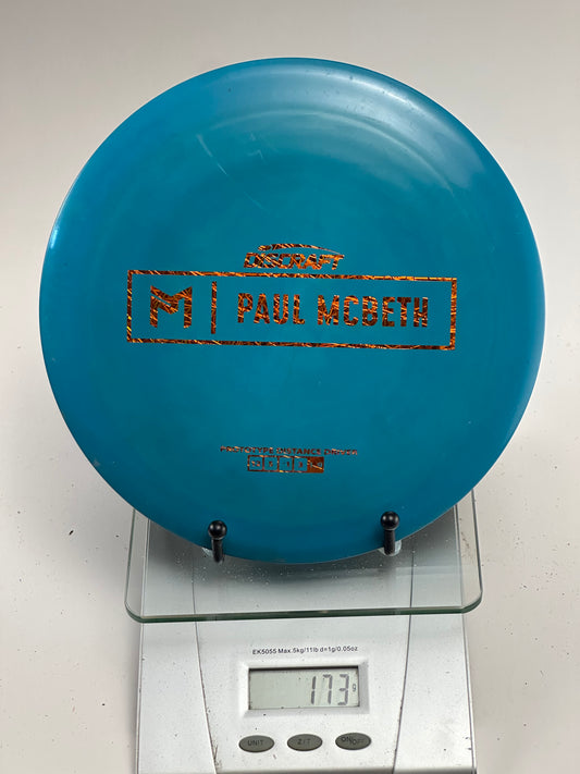 Discraft ESP Prototype Zeus Paul McBeth Bar Stamp Blue 173g