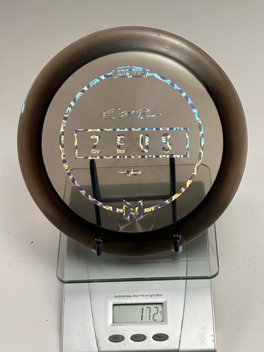Discraft Zeus Z (Clear) w/ Holographic Zeus Stamp, Paul McBeth, 172g