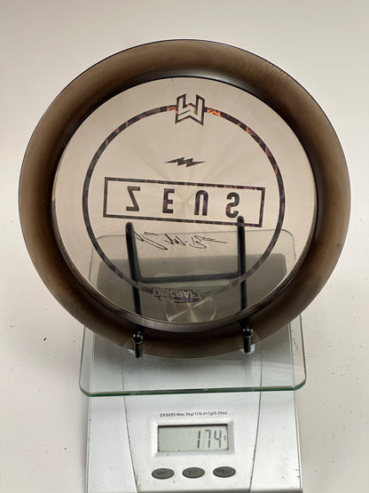 Discraft Zeus Z (Clear) w/ Holographic Zeus Stamp, Paul McBeth, 172g