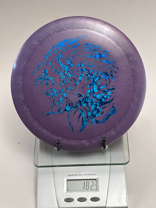 Discraft ESP Zeus Distance Driver - Purple w/ Blue Big Zeus Stamp
