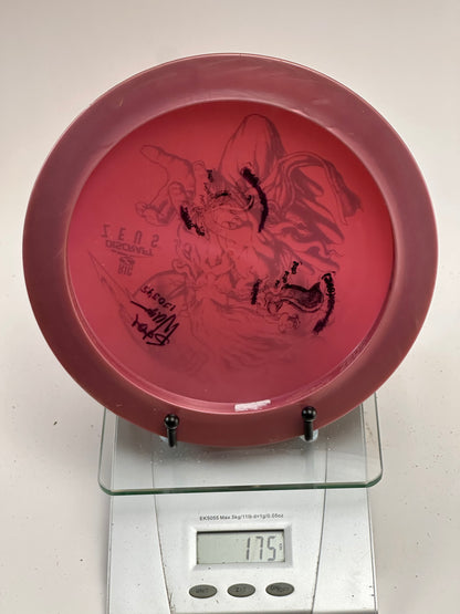 Discraft Big Z Zeus 174g Red w/ Blue Holographic Zeus Stamp
