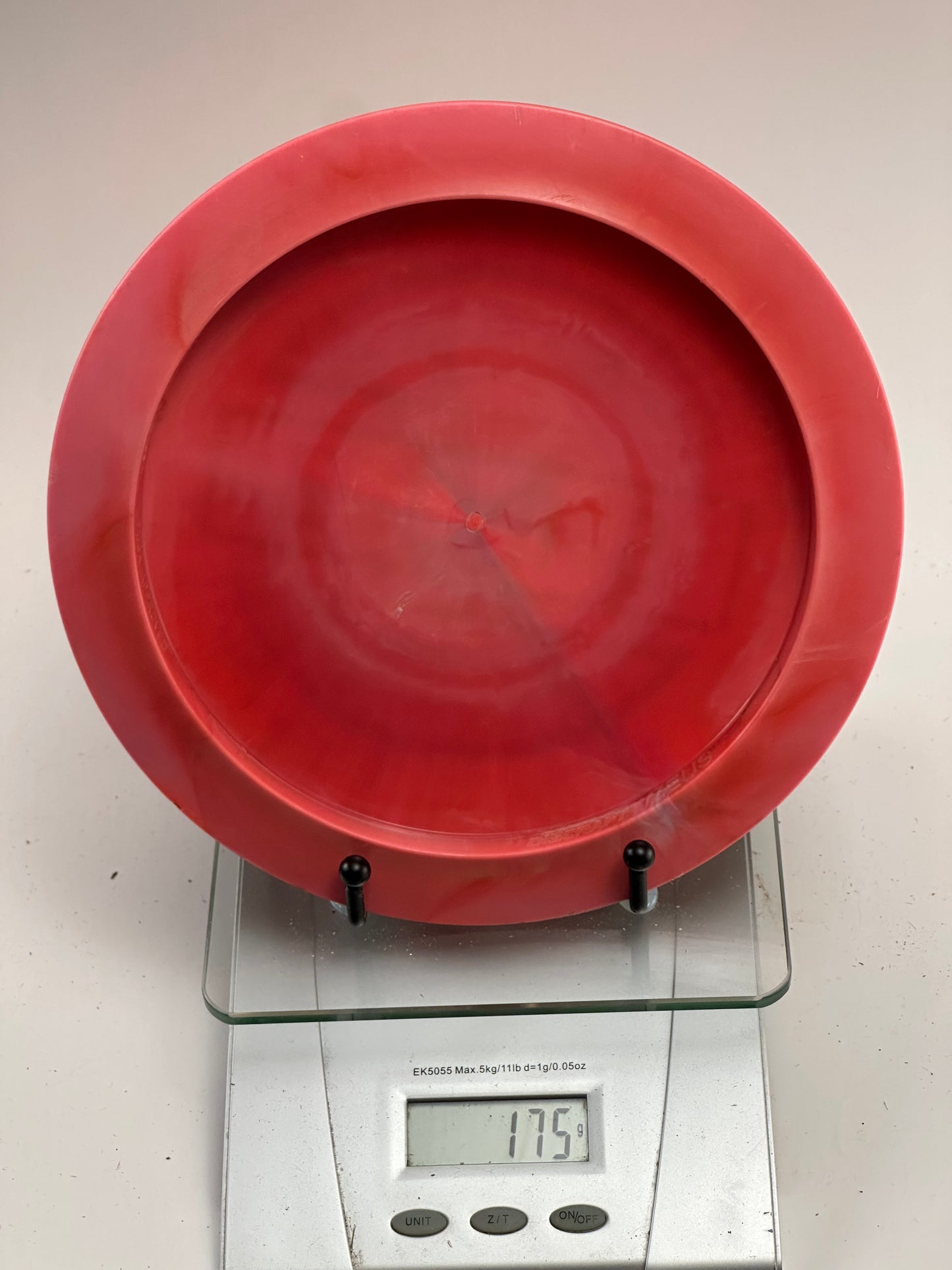 Discraft ESP Zeus Distance Driver (Paul McBeth) 175g Red Swirl w/ Red Foil
