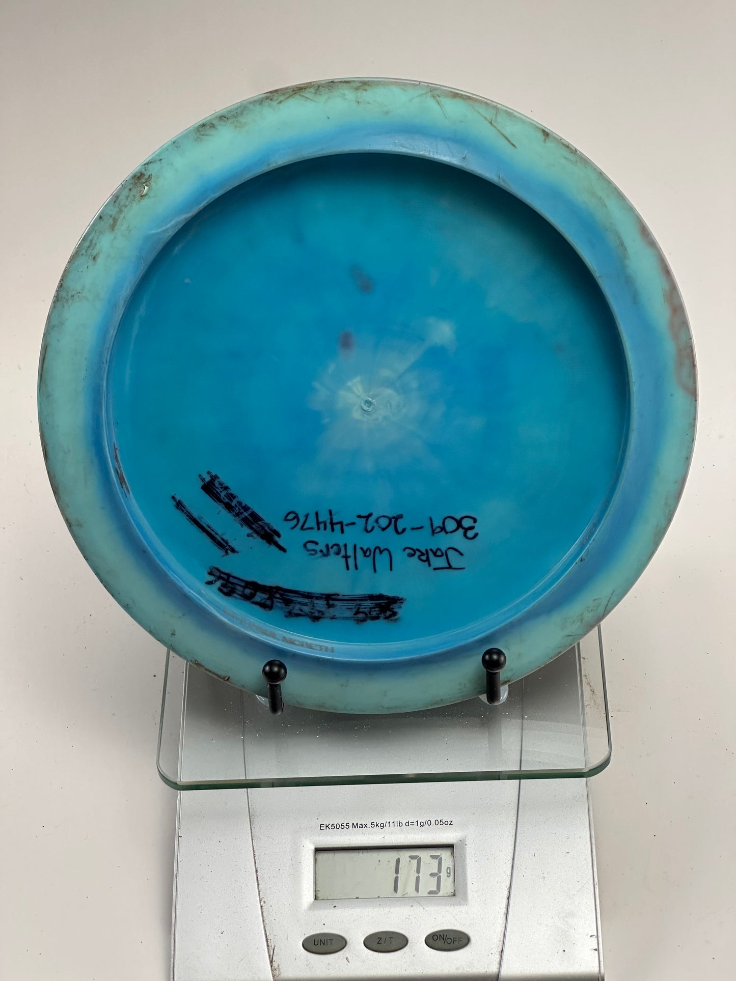 Discraft ESP Zeus First Run Distance Driver (173g) Blue/Teal Swirl