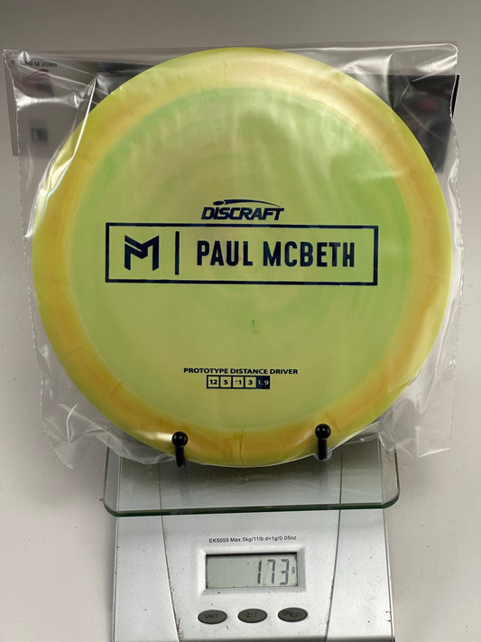 Discraft ESP Zeus Prototype Distance Driver (Paul McBeth Blue Box) 173g