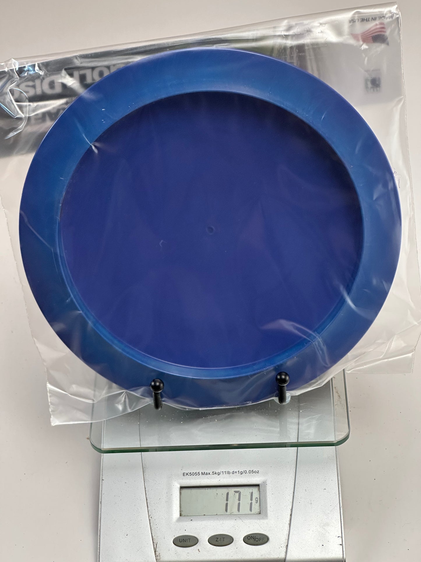 Discraft ESP Prototype Zeus Distance Driver, Blue, Paul McBeth Copper Box Stamp 172g
