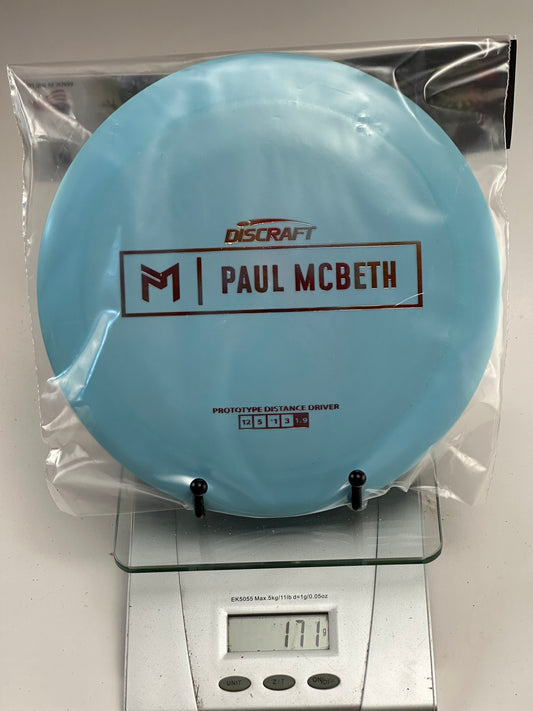 Discraft ESP Zeus Prototype Distance Driver, Paul McBeth Copper Foil, 171g