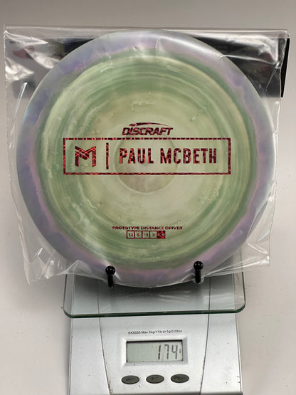 Discraft ESP Prototype Zeus Paul McBeth Box Stamp 174g