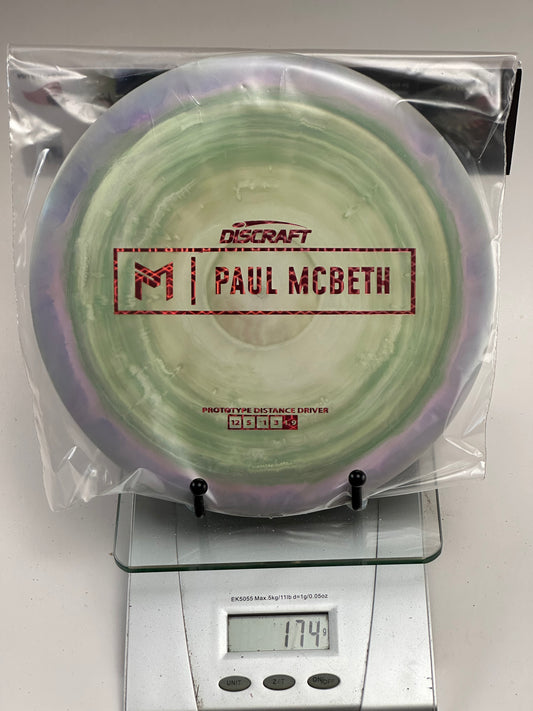 Discraft ESP Prototype Zeus Paul McBeth Box Stamp 174g