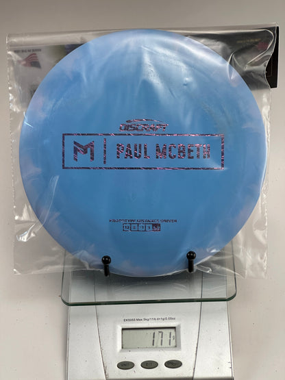 Discraft ESP Prototype Zeus Distance Driver, Blue/Purple Swirl 177g