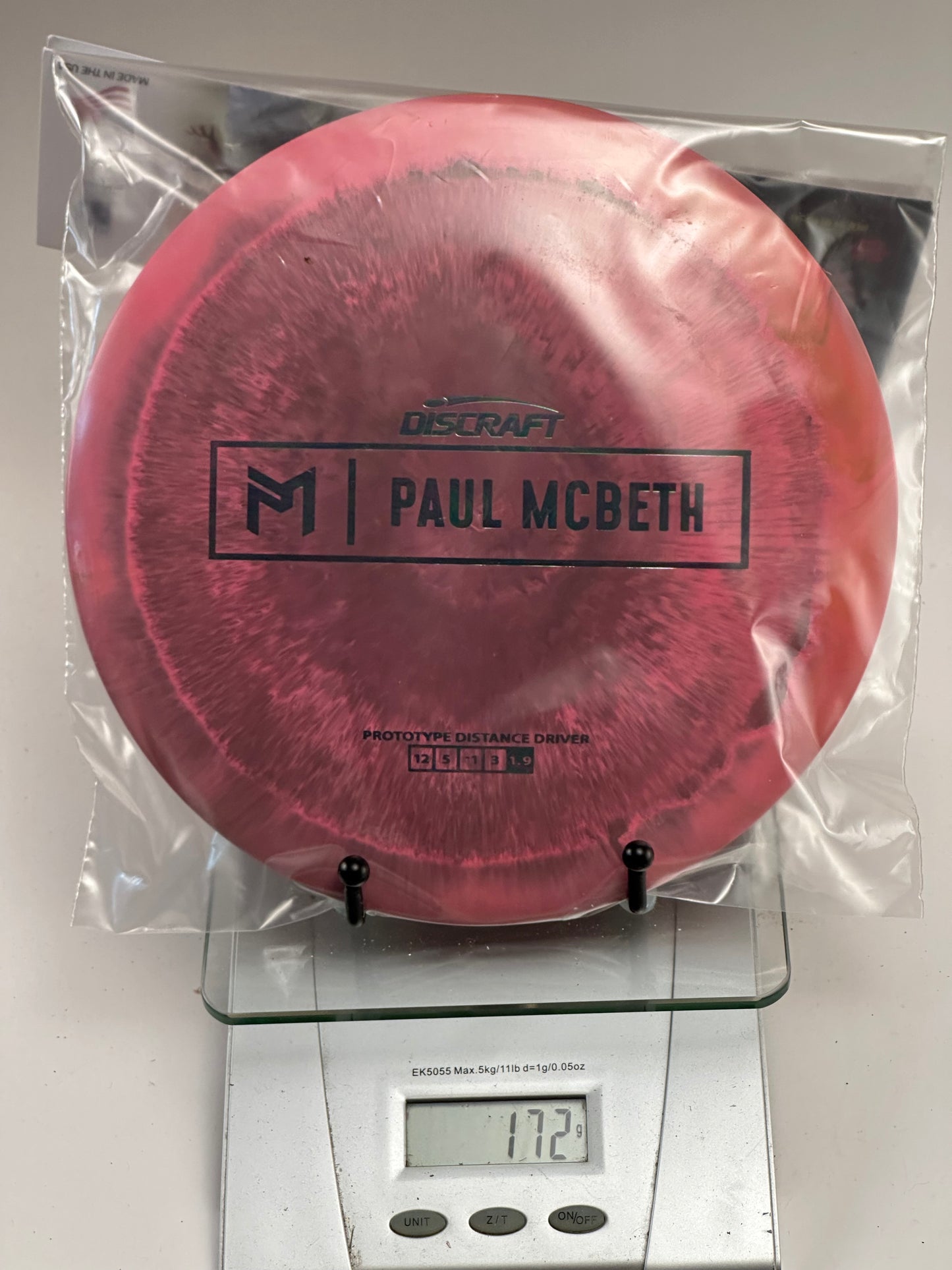 Discraft ESP Prototype Zeus Distance Driver (Paul McBeth) 172g