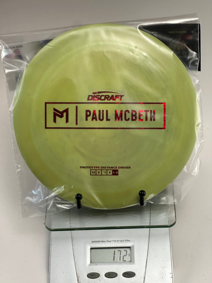 Discraft ESP Prototype Zeus (Paul McBeth) Distance Driver 172g