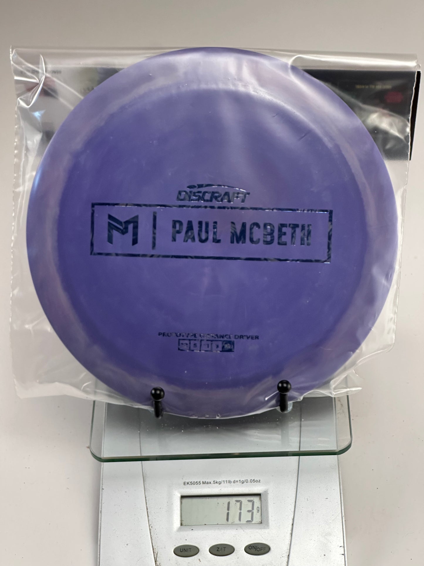 Discraft ESP Zeus (Paul McBeth) Purple Distance Driver 173g