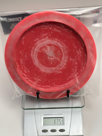 Discraft ESP Prototype Zeus Paul McBeth Box Stamp 175g Red/White Swirl