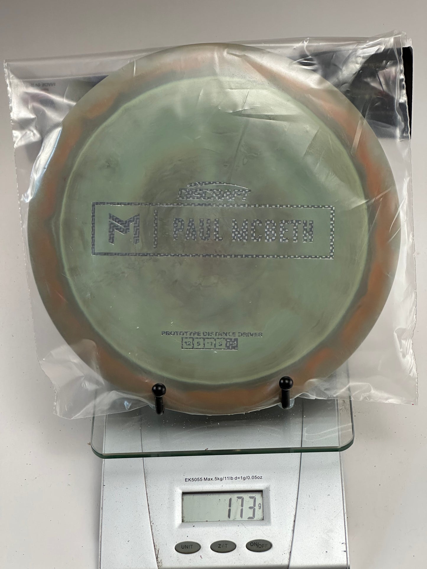Discraft ESP Zeus Prototype Distance Driver (Paul McBeth) 173g