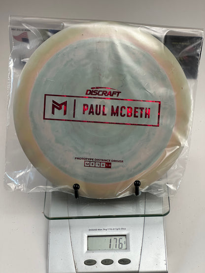 Discraft ESP Prototype Zeus Paul McBeth Box Stamp 176g