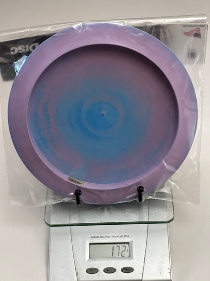 Discraft ESP Zeus Prototype Distance Driver, Blue/Purple, Paul McBeth Stamp 172g