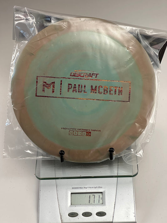 Discraft ESP Prototype Zeus Distance Driver, Paul McBeth Box Stamp (172g)