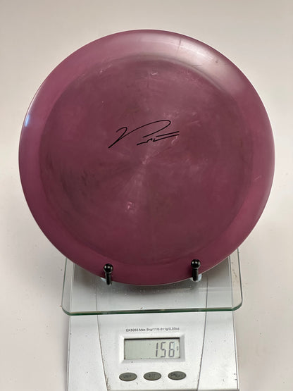 Discraft ESP Zeus 156g Purple Swirl Paul McBeth Lion Stamp