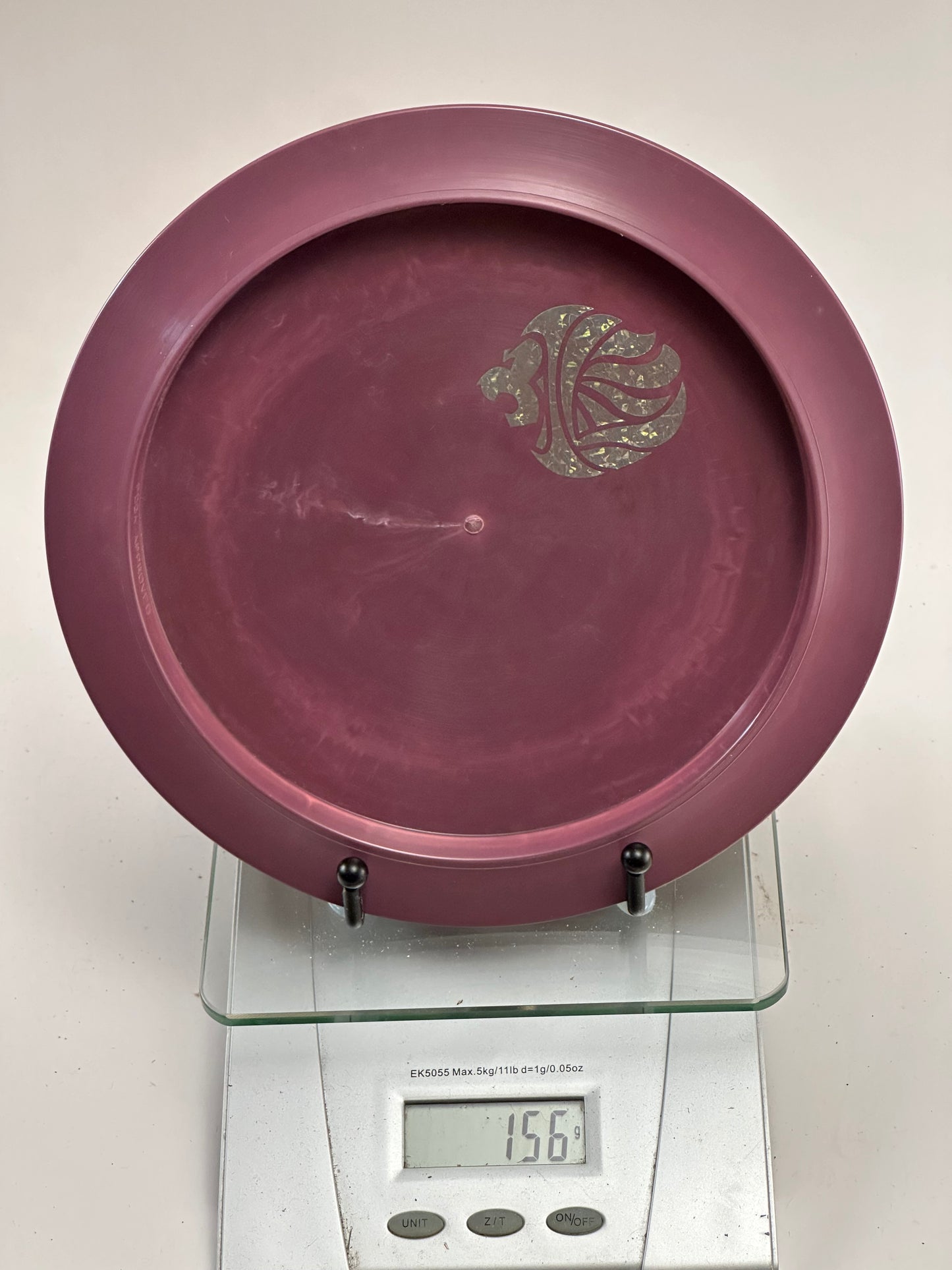 Discraft ESP Zeus 156g Purple Swirl Paul McBeth Lion Stamp