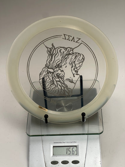 Discraft Z Glo Zeus Distance Driver (156g) – Clear Glow Rim
