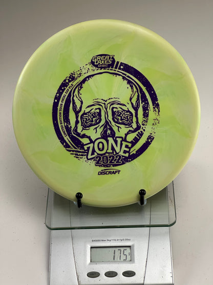 Discraft Zone Z Swirl ESP FLX (Great Lakes Disc 2022) - Green/Purple