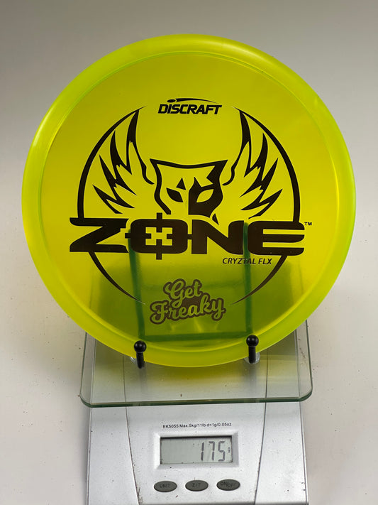 Discraft Zone CryZtal FLX Get Freaky (Transparent Yellow)