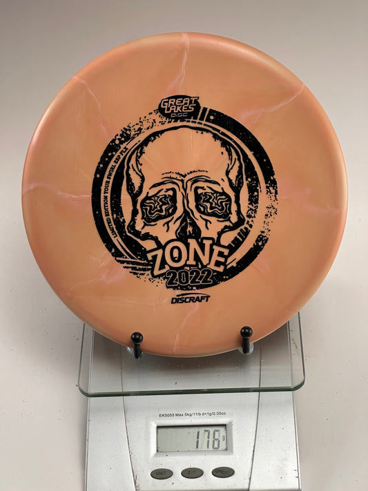 Discraft Zone Z Swirl ESP FLX (2022 Great Lakes Disc Skull Stamp)